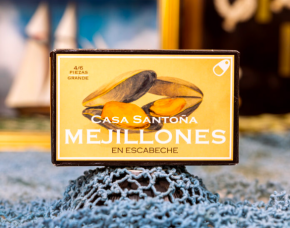 Mejillones en escabeche 4/6 piezas 115g